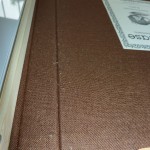 Pilling appeared on the inside cover near the spine after one day.