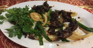 Five Roasted Sparrows and Five Sparrow Heads